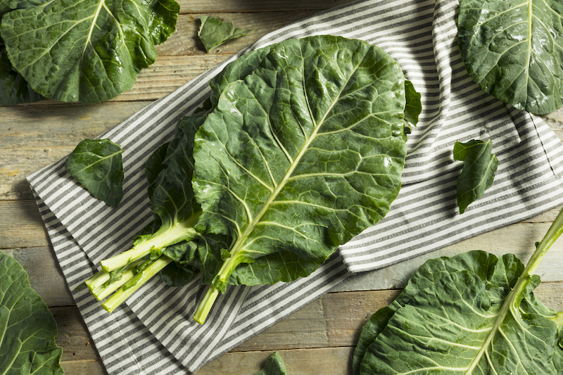 cabbage on a napkin