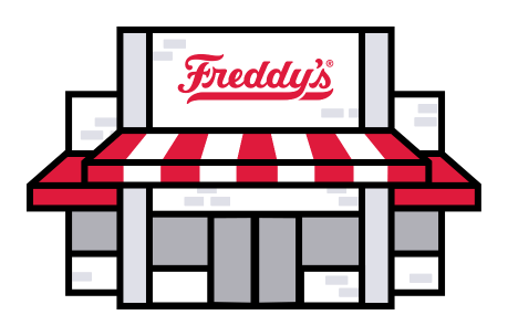 Freddy's store graphic