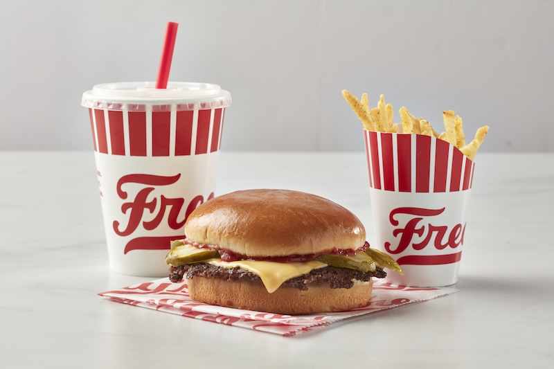 Freddy's Kids Single Burger Meal