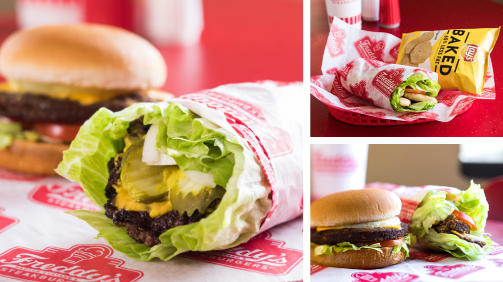 Freddy's burgers menu online