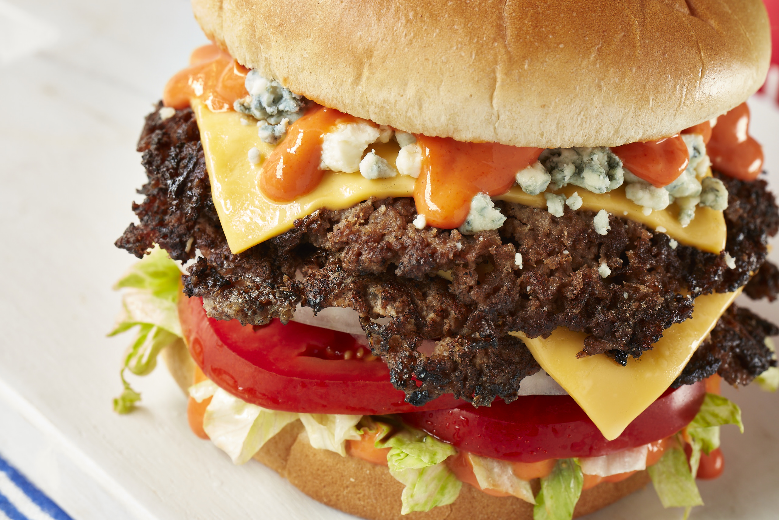 Red White & Bleu Steakburger