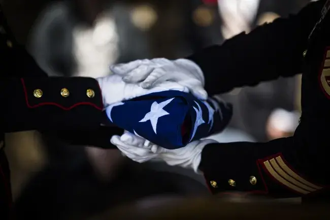 Folds of Honor - Flag Handoff