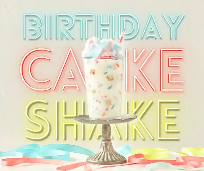 Freddy's Birthday Cake Shake