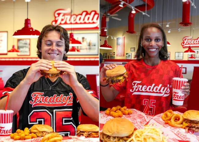 Oklahoma University NIL Freddy's Athletes