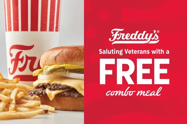 Free Combo Meal at Freddy's