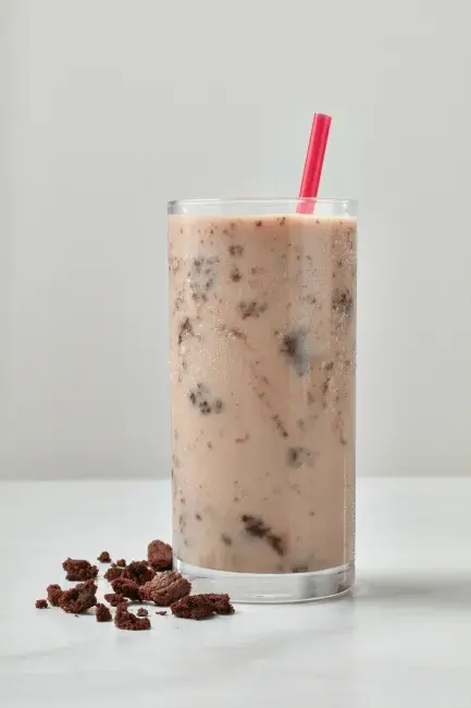 Freddy's Chocolate Brownie Delight shake