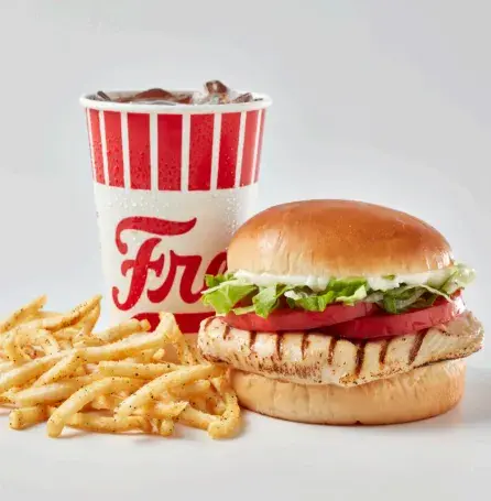 Freddy's Senior Chicken Sandwich Meal