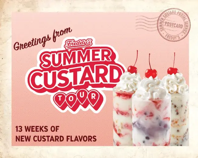 Freddy's 13 Weeks of New Custard Flavors