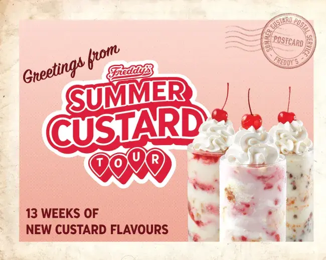 13 Weeks of New Custard Flavours
