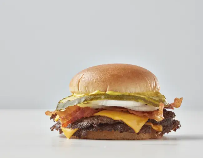 Freddy's Original Double with Bacon
