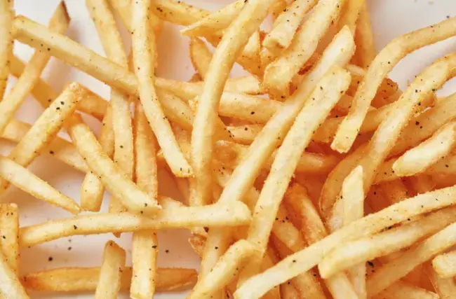 Freddy’s fries with seasoning