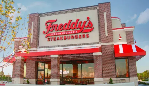 The front of a Freddy's location