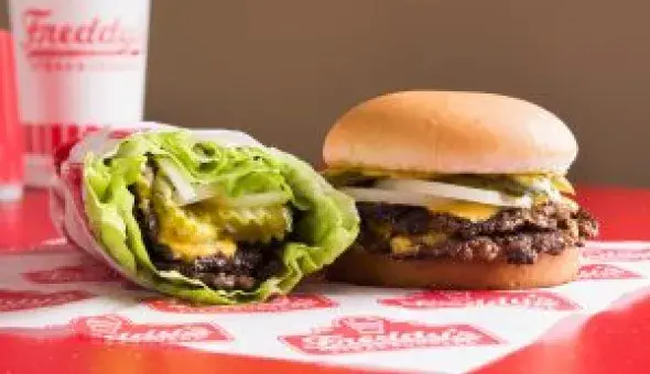 steakburger & lettuce wrap