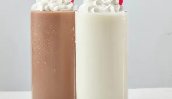 Freddy's Chocolate and Vanilla Shakes
