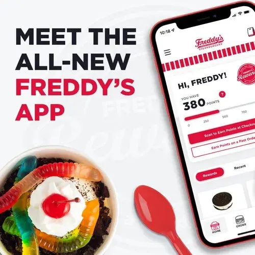 Meet the all-new freddy's app