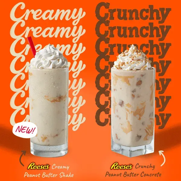 Freddy's Creamy Crunchy Frozen Custard Treats