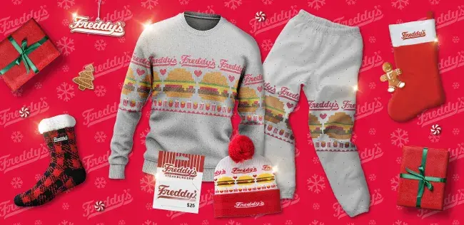 Freddy's Holiday Merch