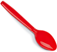 Top view of a spoon